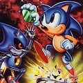 Sonic the Hedgehog CD : manuel, couverture et CD am�ricains MCD