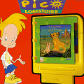 Les Aventures du Roi Lion : manuel, couverture et cartouche fran�ais PICO