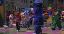Cameo : Sonic dans La course au jouet (1996)