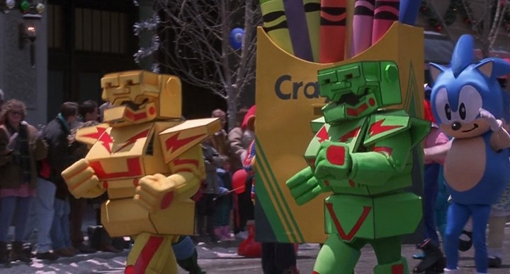 Cameo : Sonic dans La course au jouet (1996)